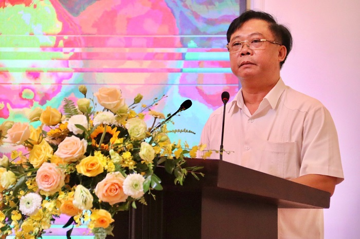 Phó Cục trưởng Cục Du lịch Quốc gia Việt Nam Phạm Văn Thủy phát biểu chỉ đạo tại Hội nghị